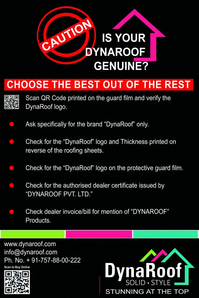 Is your DynaRoof Genuine Poster in English